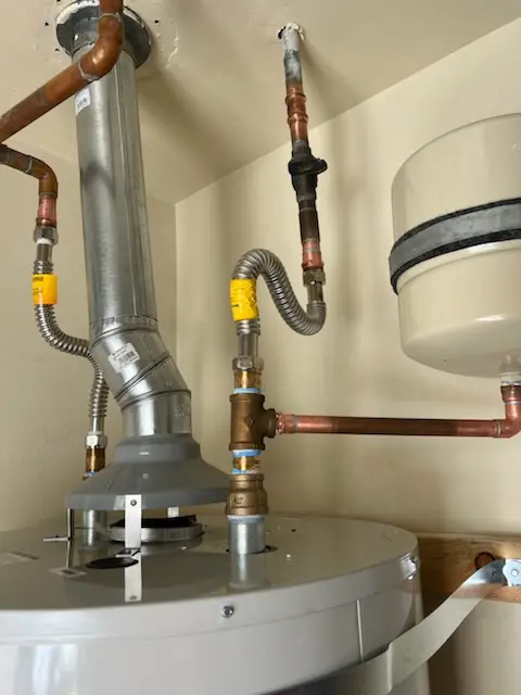 Water heater installation and plumbing repair in Brambleton